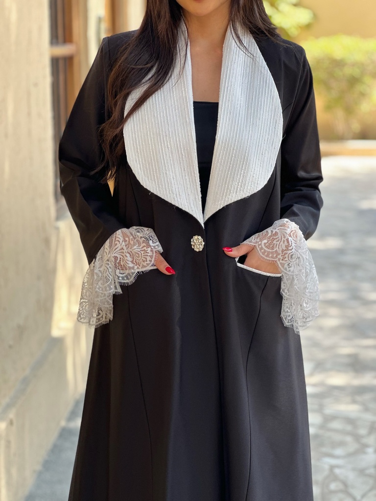 Cloudy abaya (S)