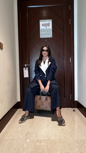 Classy Travel Suit (أسود, S)